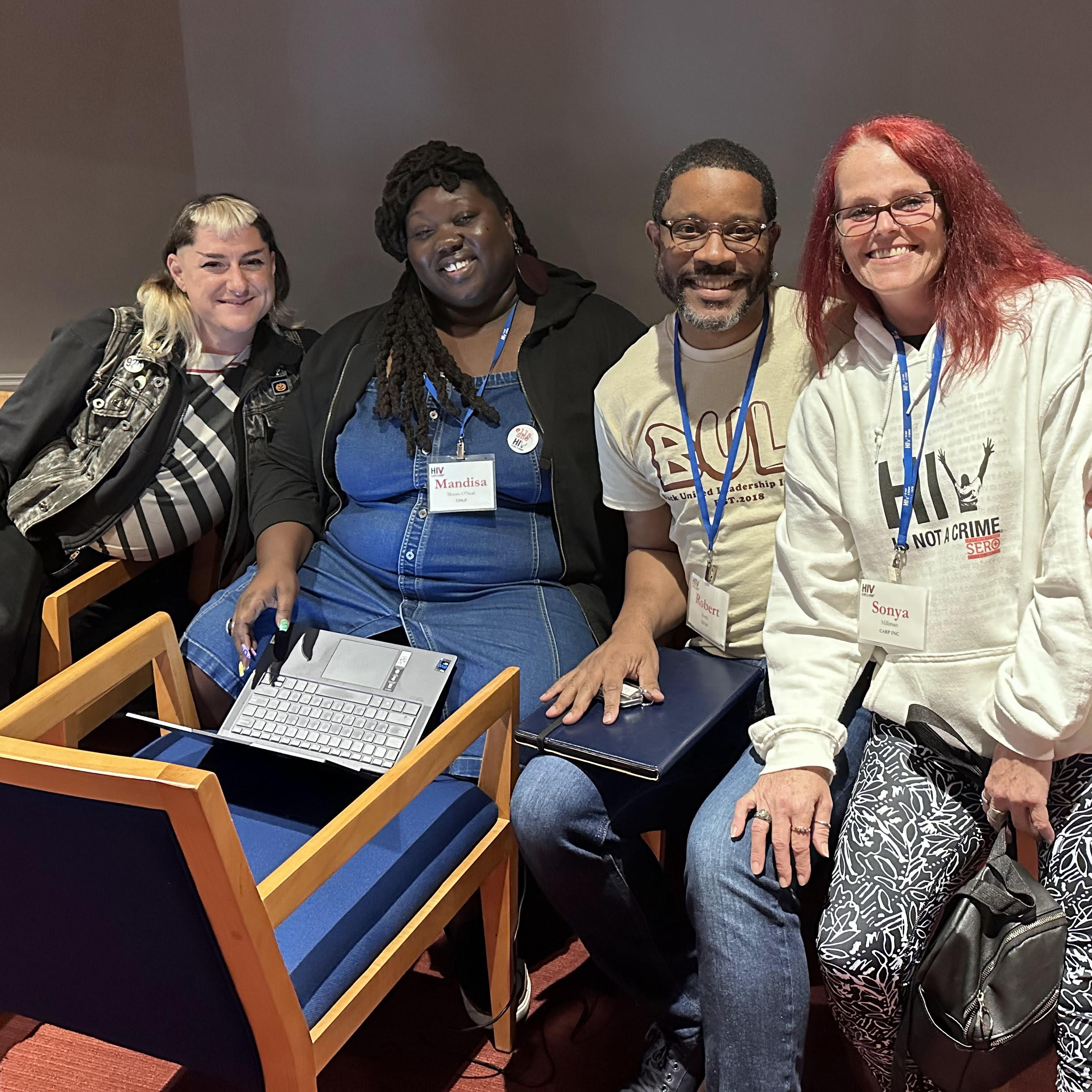 Four Louisiana activists.