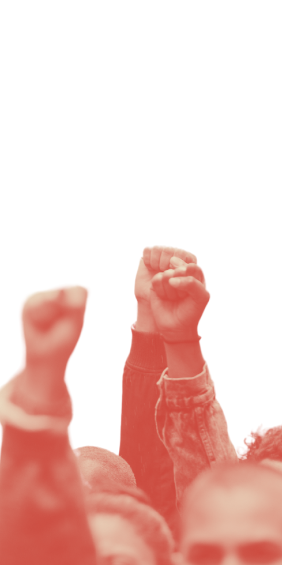 Protester Hands