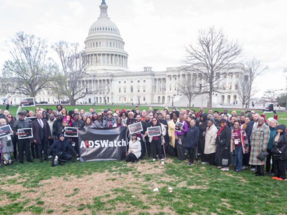 Group photo in front of US Capitol building