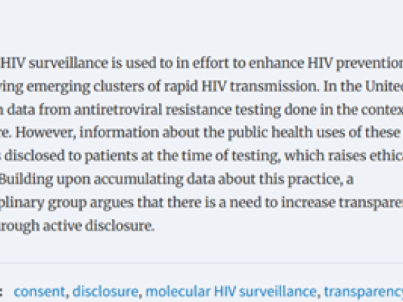 Image of Abstract: Achieving Greater Transparency Resource