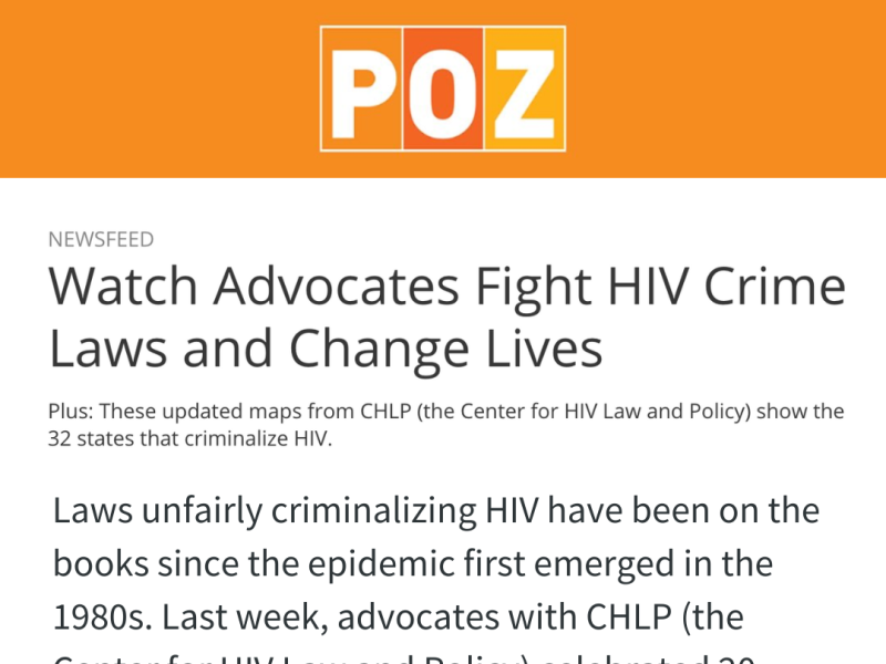 POZ Article Headline and snippet