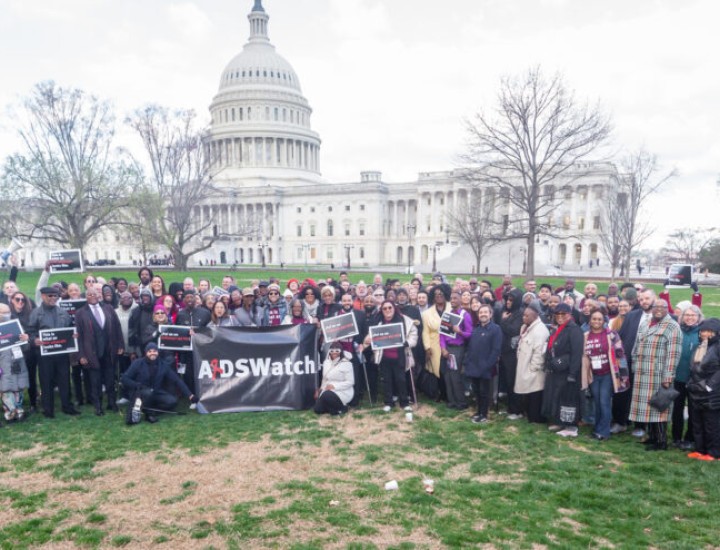 Group photo in front of US Capitol building